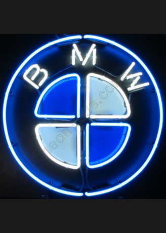 BMW Service Neon Auto Sign