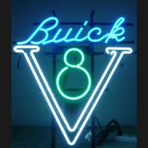 Buick V8 Neon Light Auto Sign WL-AUN05