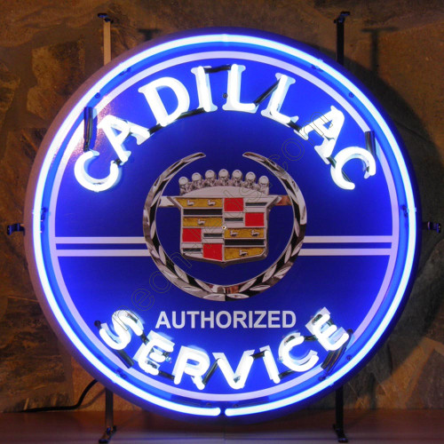 Cadillac Service Neon Auto Sign WL-221116