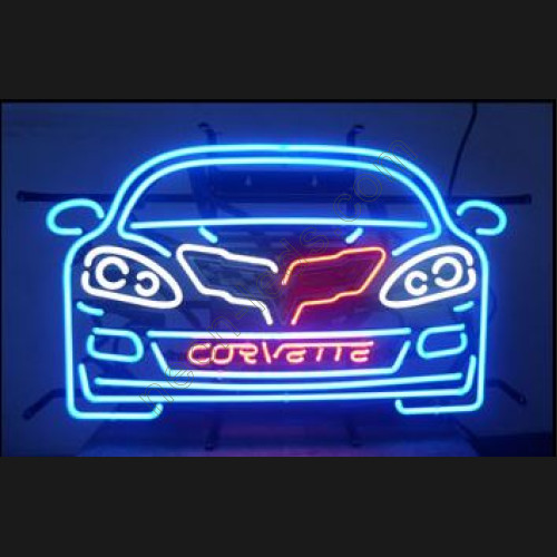 Corvette C-6 Neon Auto Sign WL-AUN43-9 Corvette C-6 Neon Auto Sign WL-AUN43-9