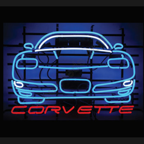 Corvette Neon Auto Sign WL-AUN08 Corvette Neon Auto Sign WL-AUN08