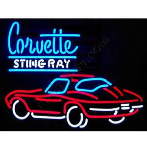 GM Corvette Stingray Neon Auto Sign WL-CHE2732 GM Corvette Stingray Neon Auto Sign WL-CHE2732