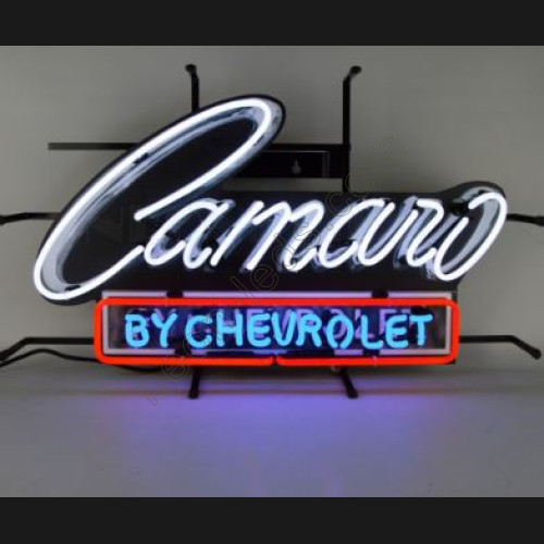 Camaro By Chevrolet Neon Auto Sign WL-CAMA01