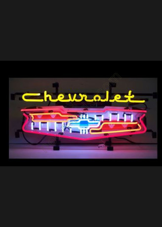 Chevrolet Grill Neon Auto Sign
