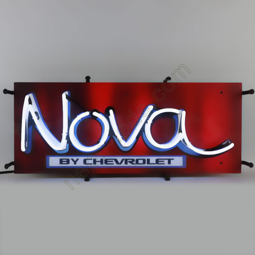 NOVA BY CHEVROLET NEON AUTO SIGN WL-AUN132