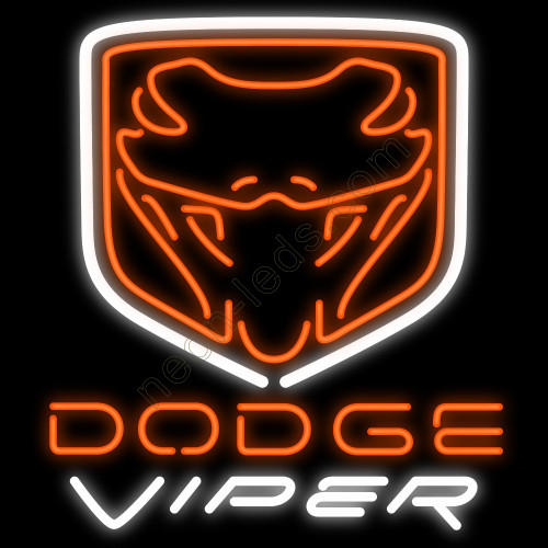 Dodge Viper Neon Auto Sign WL-DOD11 Dodge Viper Neon Auto Sign WL-DOD11