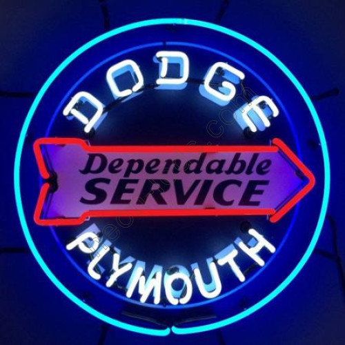 Dodge Plymouth Neon Auto Sign WL-DOP701