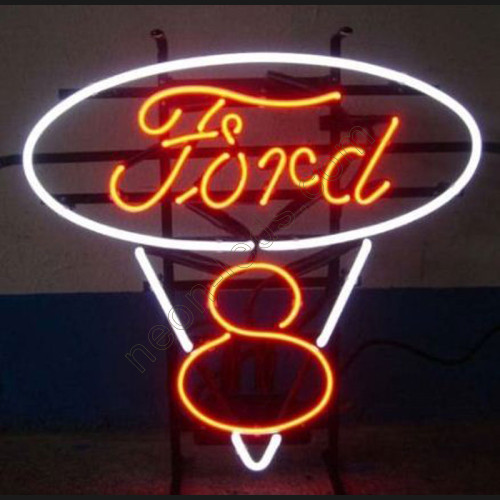 Ford V8 Neon Auto Sign WL-AUN46