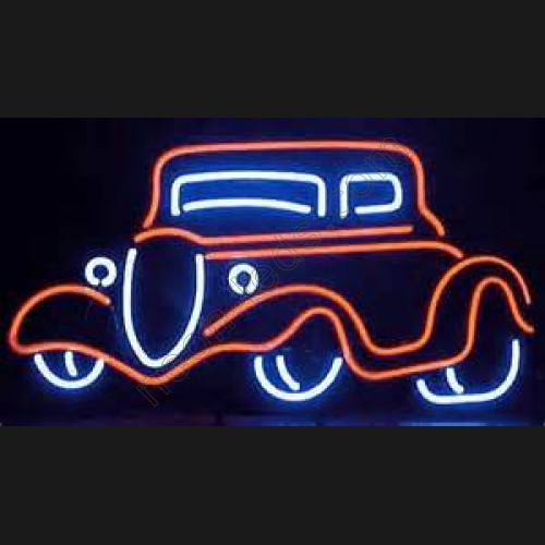 1934 Red Ford Auto Neon Sign WL-AUN45-4