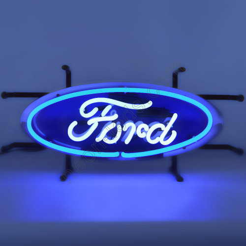 FORD OVAL NEON AUTO SIGN WL-AUN115