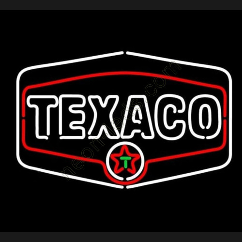 Texaco Gasoline Logo Neon Auto Sign WL-NTG22