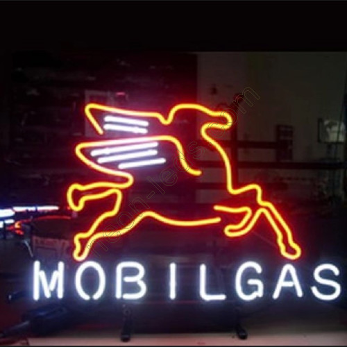Mobilgas Oil Neon Auto Sign WL-MOB93