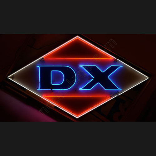 DX Gasoline Neon Auto Sign WL-NS867
