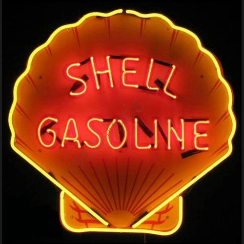 Shell Gasoline Neon Auto Sign WL-SHEL31