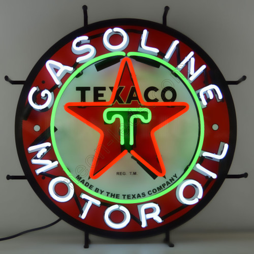 TEXACO MOTOR OIL NEON AUTO SIGN WL-AU426