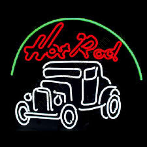 HOT Rod Neon Auto Sign WL-HOT21