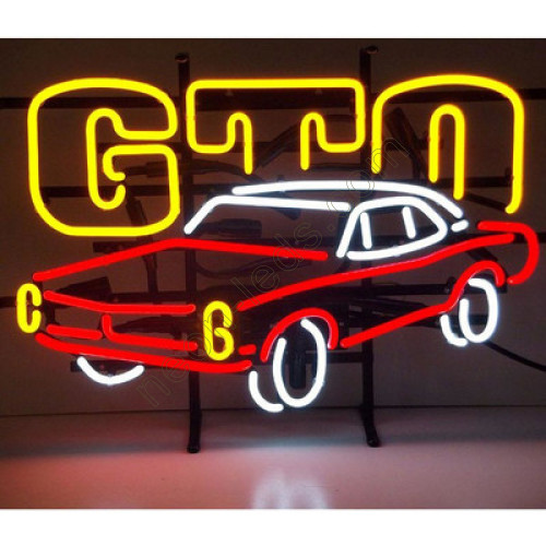 GM American Pontiac GTO Neon Auto Sign WL-AUN98