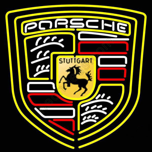 Porsche Stuttgart Neon Auto Sign WL-AUN23 Porsche Stuttgart Neon Auto Sign WL-AUN23