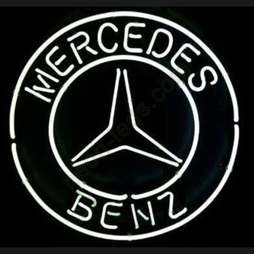 Big Mercedes Benz Logo neon auto sign WL-BEN01