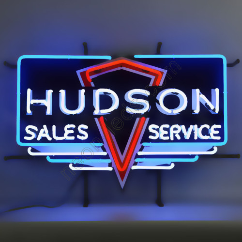 HUDSON NEON AUTO SIGN WL-AUN122