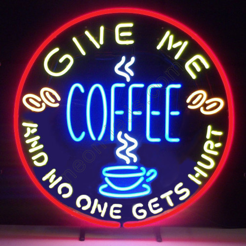 Give ME Coffee Neon Sign WL-COF002
