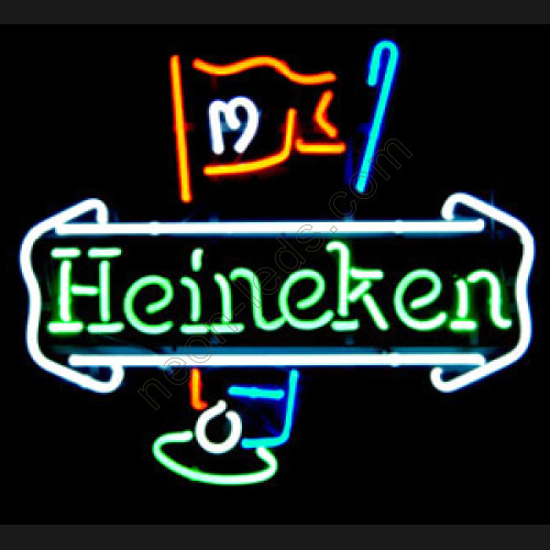 Heineken 19th Hole Golf Neon Sign WL-NBN026-1