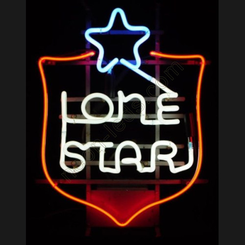 Lone Star Neon Beer Sign WL-LS04