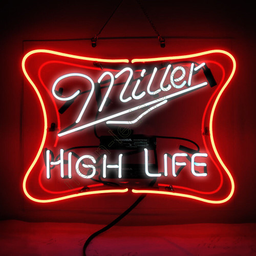 Miller Lite Neon Beer Sign WL-NS844