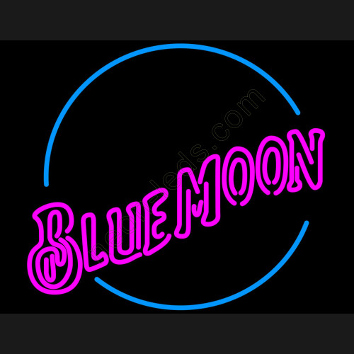 Blue moon Neon BEER Sign WL-BL002