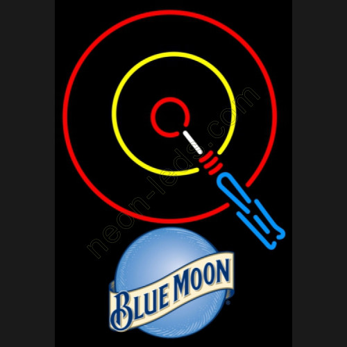 Blue moon darts neon beer sign WL-MN04