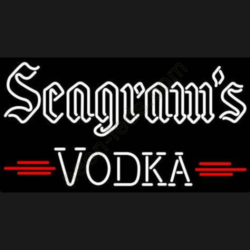 Seagrams Vodka Neon Sign WL-VOD002