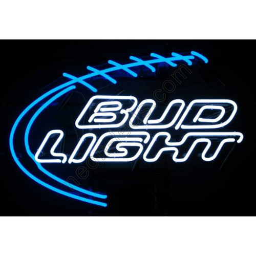 Bud Light Football Neon Beer Sign WL-NBN050-BD10