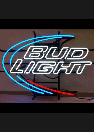 Bud Light Logo Neon Beer Sign