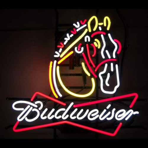 Budweiser Clydesdale Neon Sign WL-NBN050-BD05