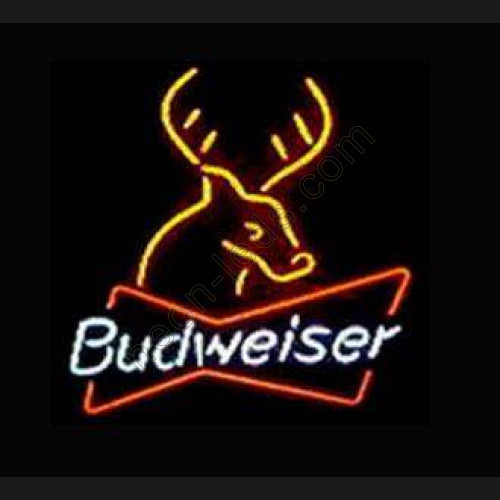 Budweiser Deer Neon Beer Sign WL-NBN016