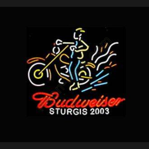 Budweiser Sturgis 2003 Neon Sign WL-NBN009