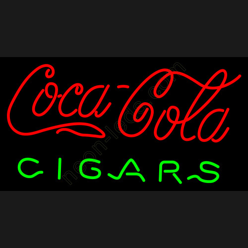 Coca Cola Cigars Neon Beer Sign WL-NCCL07
