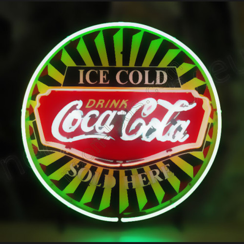 Coca-Colaicecold fifties neon beer sign WL-NS866