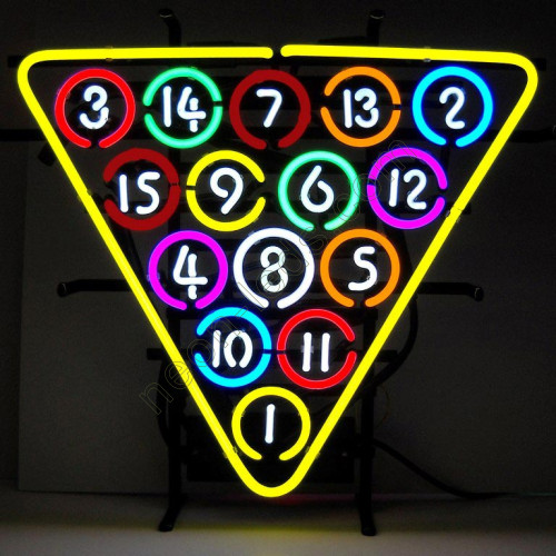 15 Ball Rack Neon Sign WL-CC028