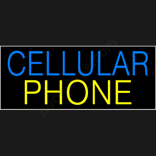 Cellular Phone NEON Sign WL-221110