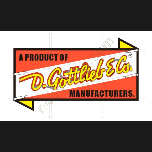 Gottlieb Neon Sign Gottlieb Neon Sign
