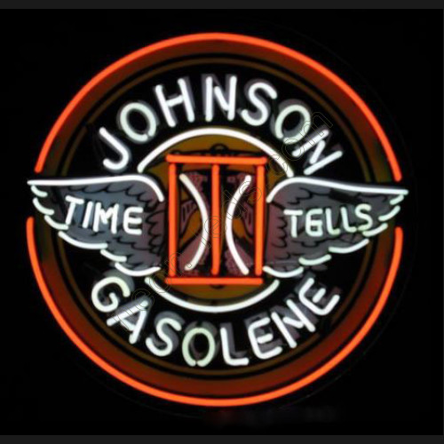 Johnson Gasoline Neon Sign WL-NCC027-J01