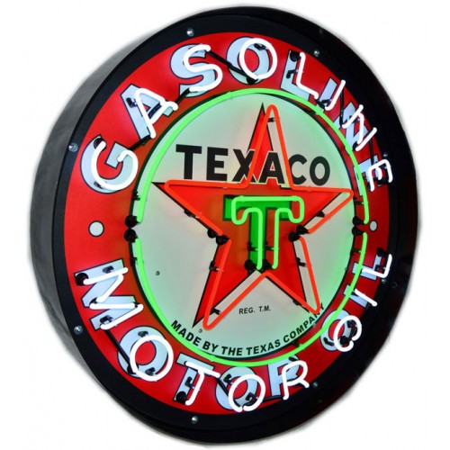 Texaco Gasoline Motor Oil Neon Sign WL-AUN28