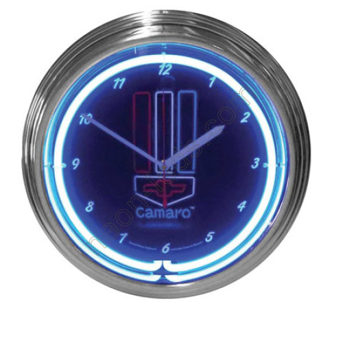 Camaro Neon CLOCK WL-NCS026