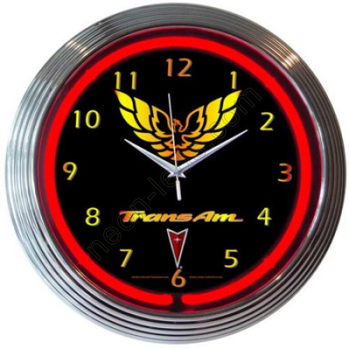 Trans AM Neon Clock WL-NCS036