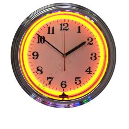 Yellow Color Neon Clock WL-NCS022