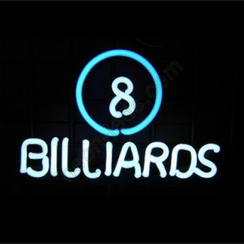 8 Ball Billiards NEON Sculpture WL-TN001 8 Ball Billiards NEON Sculpture WL-TN001
