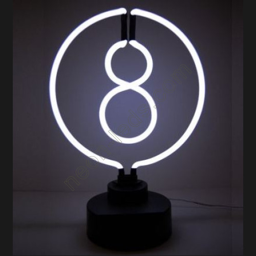 8 Ball Pool Billiards Neon Sculpture WL-TN002