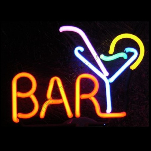 Bar martini neon sculpture WL-TN060