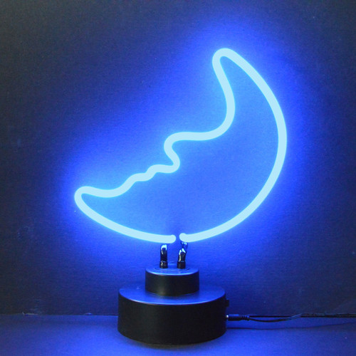 Blue Moon Neon Sculpture WL-TN036